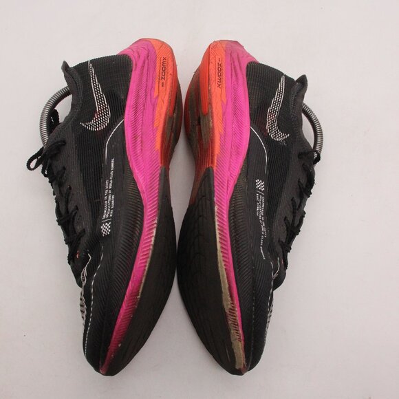 Nike Air ZoomX Vaporfly Next% 2 Mens Size 9.5 Raptors Black Running CU4111-002 - Picture 8 of 10